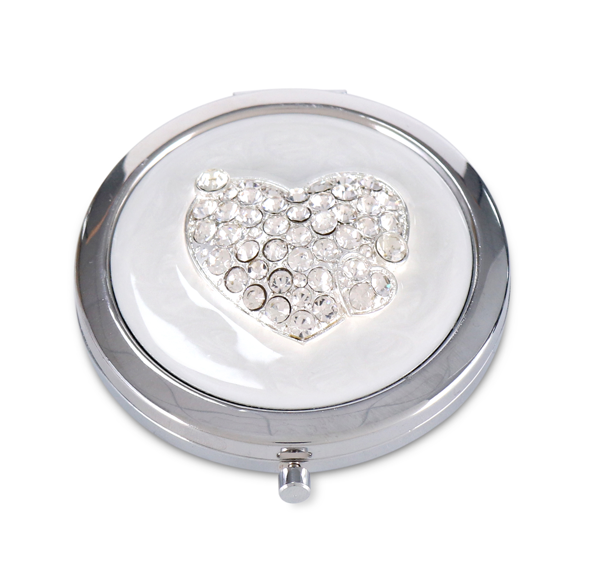 heart-shaped  cosmetic mirror